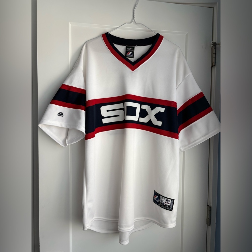 MAJESTIC | Chicago White Sox 1983 Baseball Jersey | Player Sale #49 | Men’s XL - Picture 4 of 14